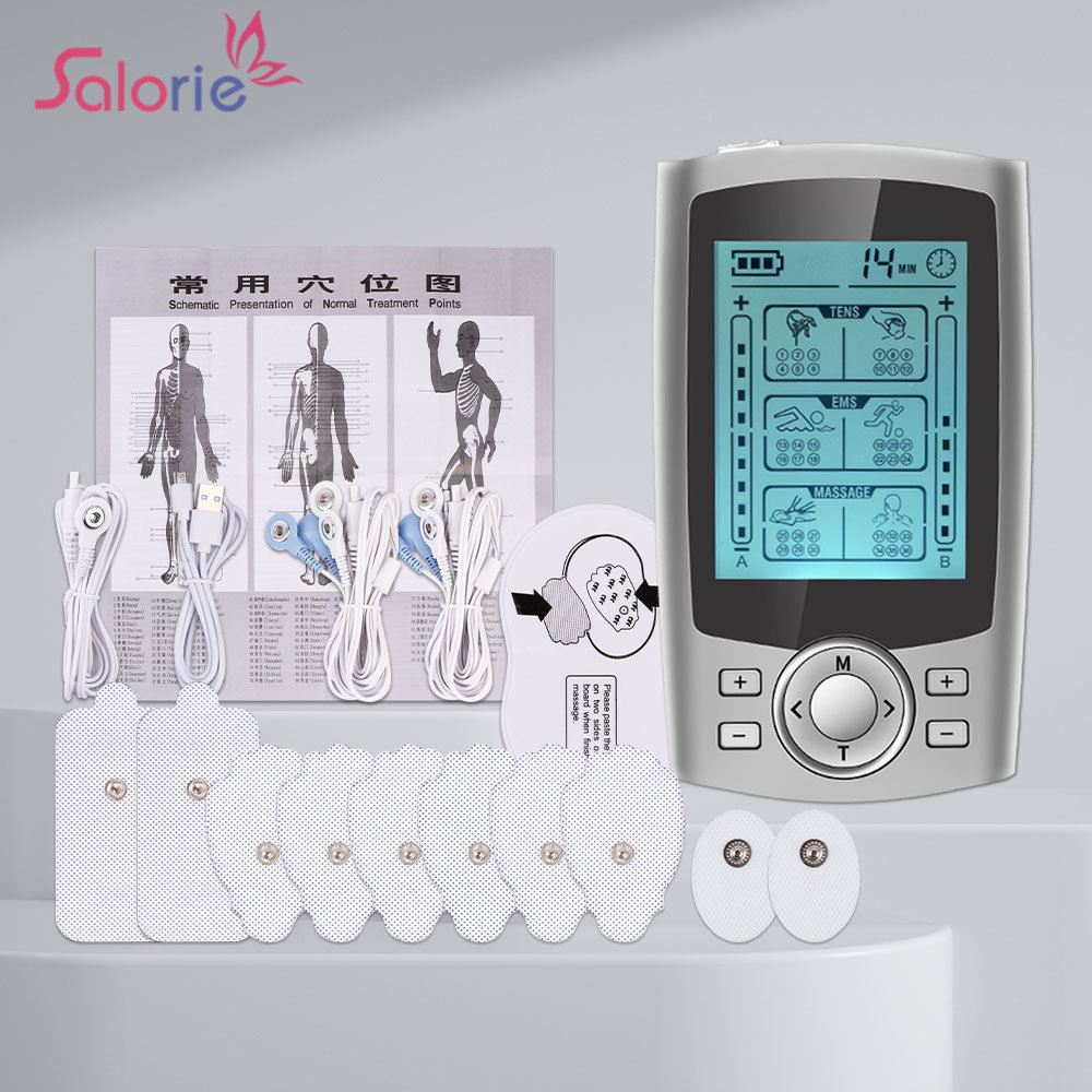 Tens Pain Relief Unit - Unité électrique Tens amincissante, 36 Modes,