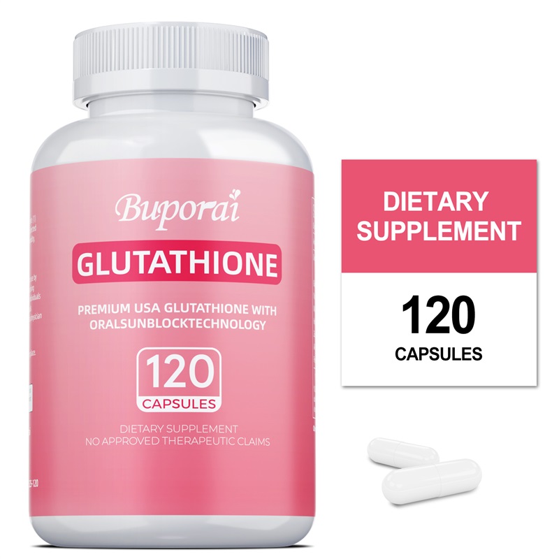 Health Wellness Vitamins - Capsules de glutathion, antioxydant essentiel, favorisent