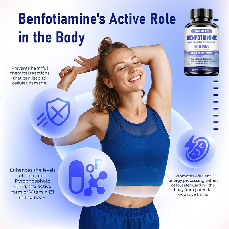 Capsules de Benfotiamine, avec - Health Wellness Vitamins avis et prix