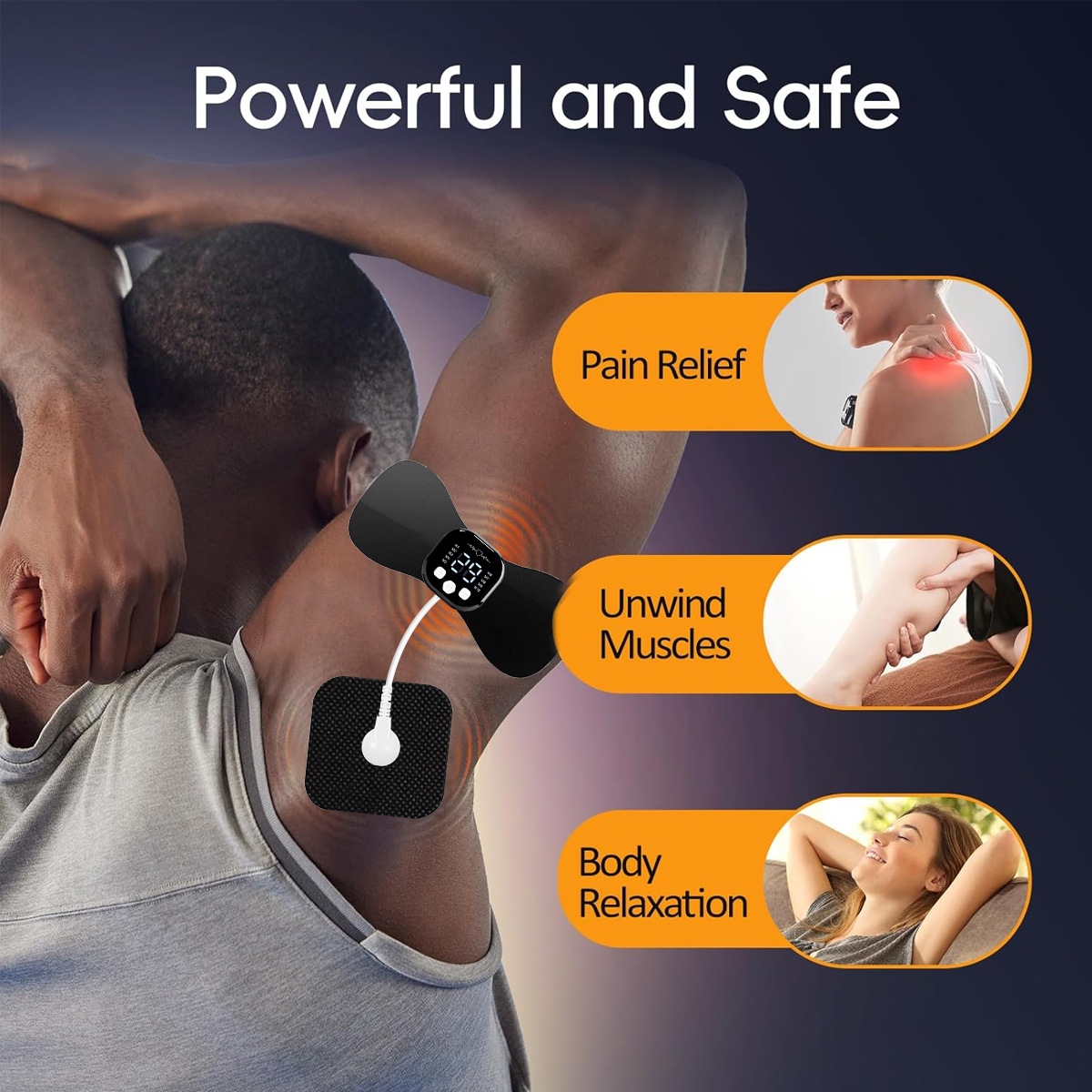 Stimulateur musculaire EMS san - Tens Pain Relief Unit avis et prix
